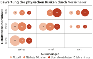Bewertung der physischen Risiken durch Versicherer